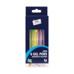 7-6 neon gel pens