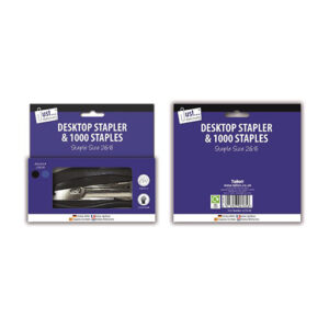8-DESKTOP STAPLER AND STAPLES