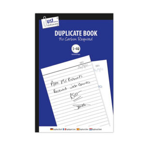 LARGE DUPLICATE BOOK