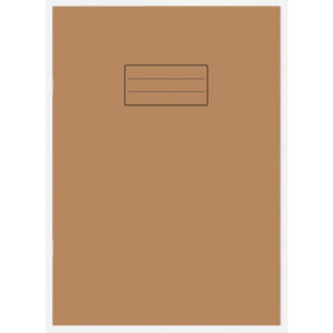 A4 Kraft Card Cover Exercise Notebooks