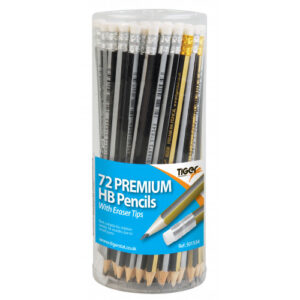 HB Pencils With Eraser - Tub