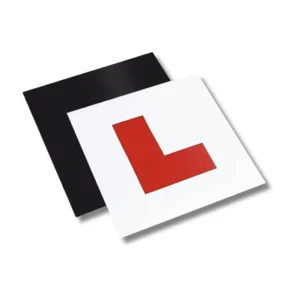 Magnetic-Red-L-Plate-x2