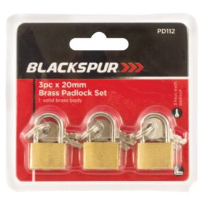 PADLOCK 3PK