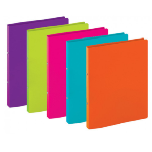 Tiger Stationery - A4 Slim Ring Binder Vivid Assorted.jpeg